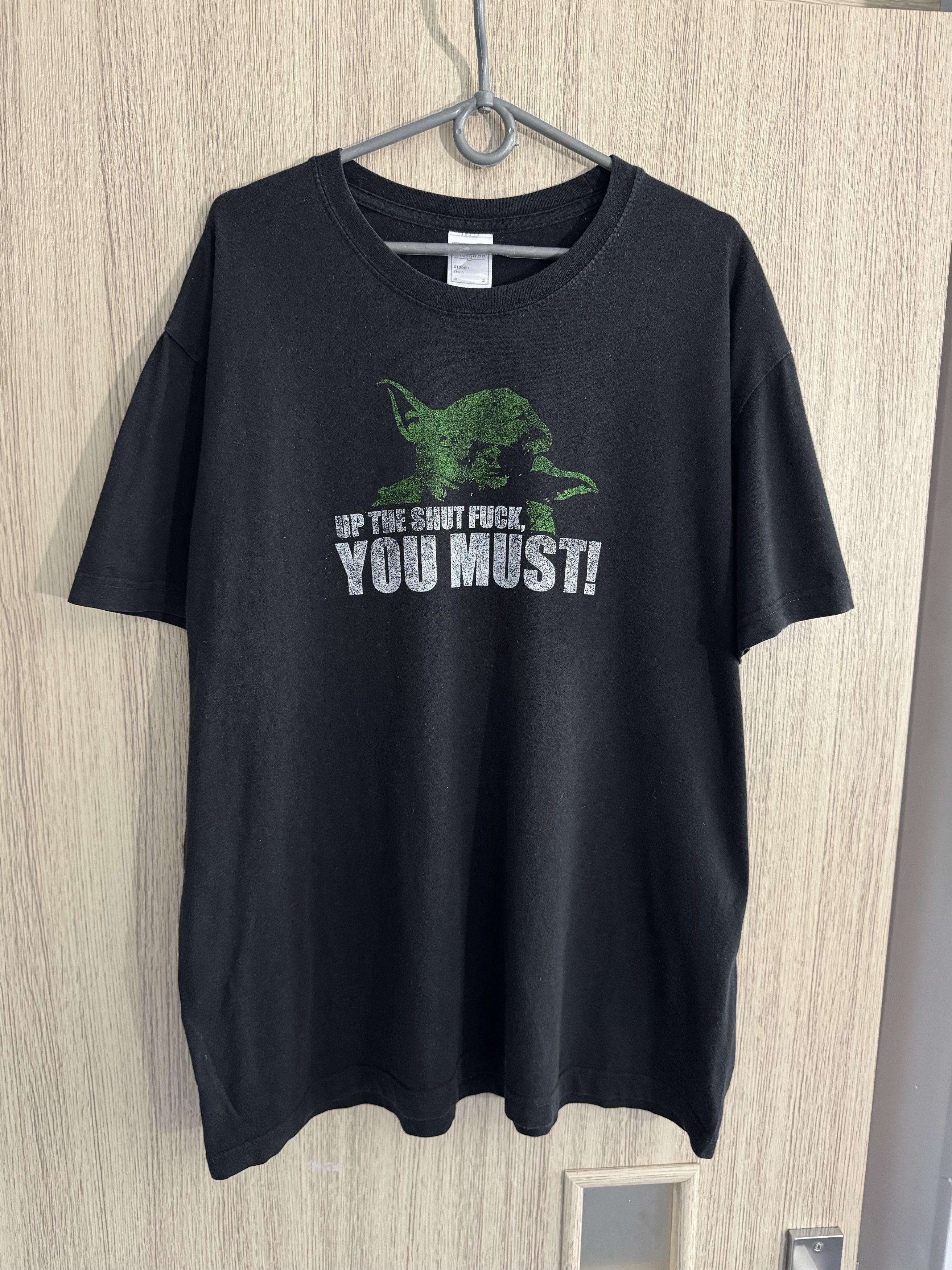 Vintage Vintage Star Wars Yoda humor t-shirt tee y2k Size US XL / EU 56 / 4 - 1 Thumbnail