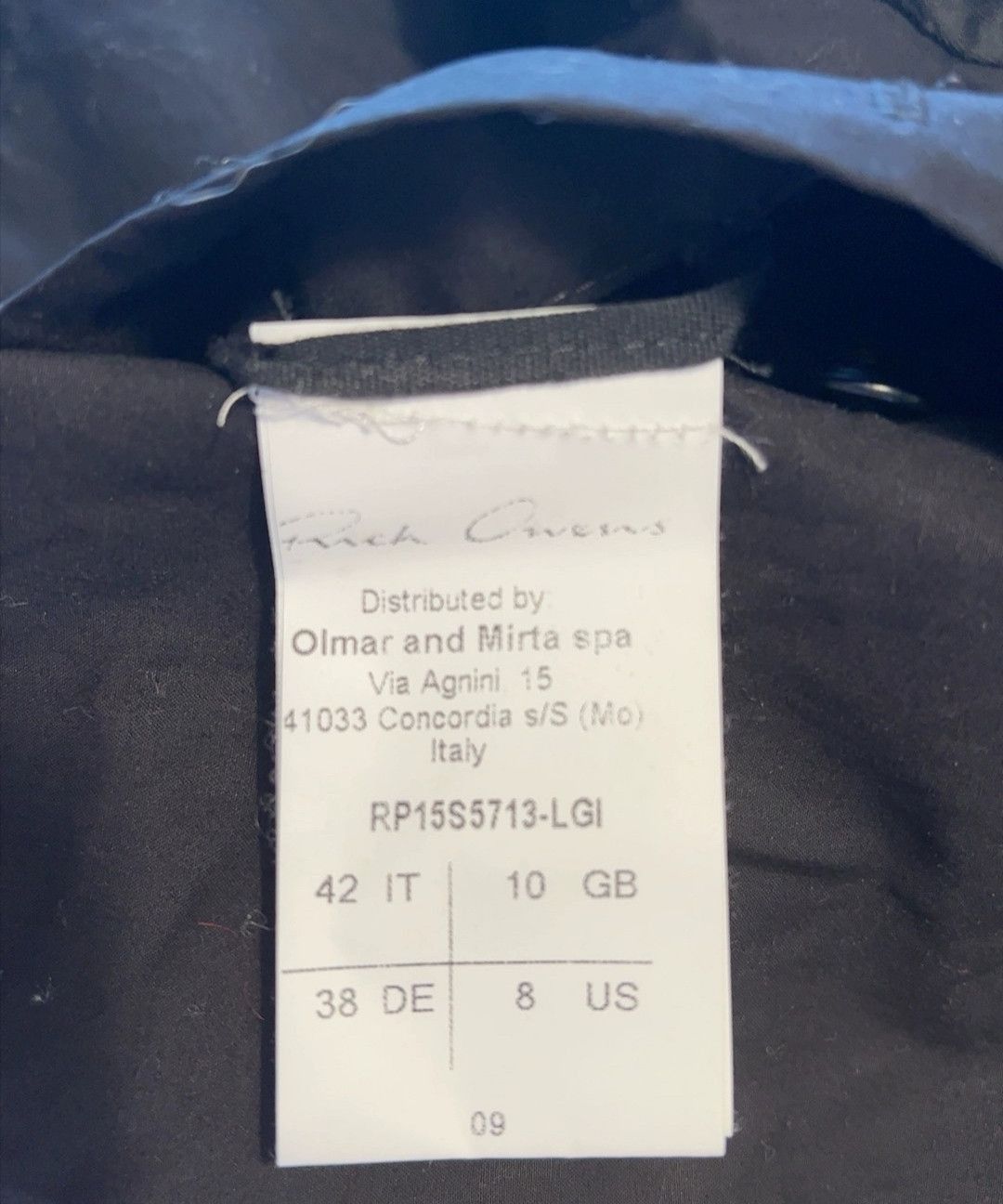 Rick Owens Rick Owens leather coat 2-2505 Size M / US 6-8 / IT 42-44 - 4 Thumbnail