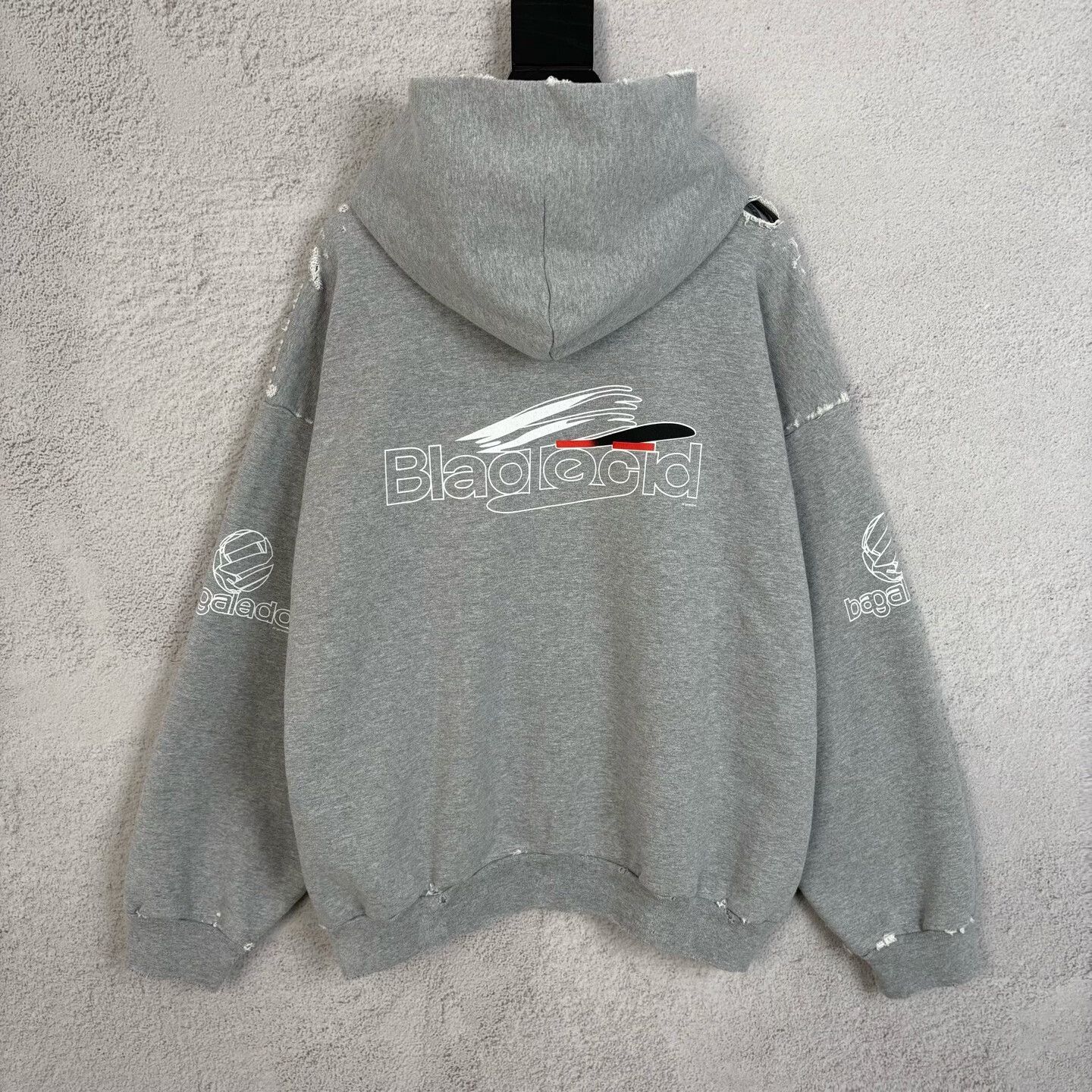 Balenciaga balenciaga logo print hoodie sweatshirt Size US M / EU 48-50 / 2 - 2 Thumbnail