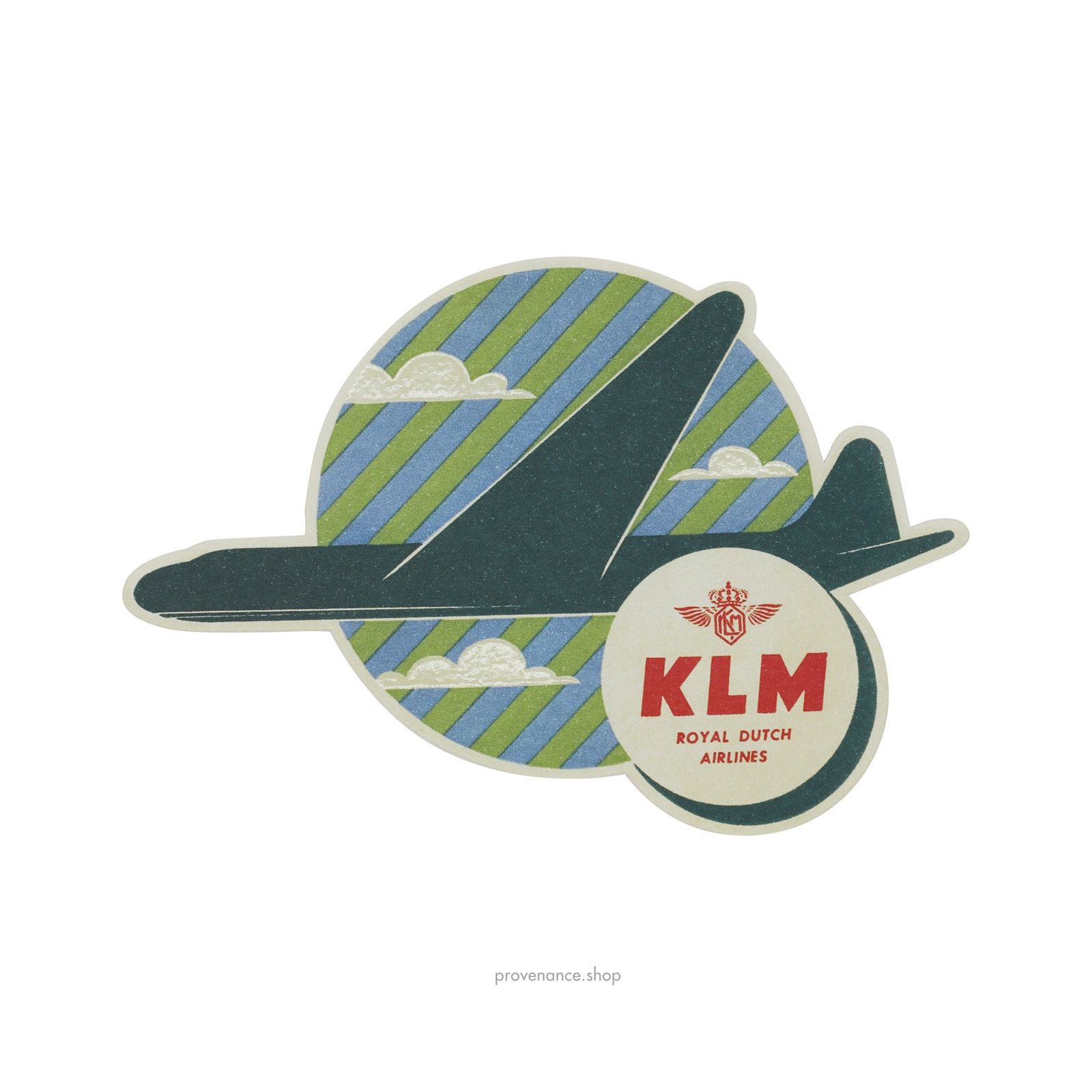 Louis Vuitton 🔴 Label Postcard Sticker - KLM ROYAL DUTCH AIRLINES Size ONE SIZE - 1 Thumbnail