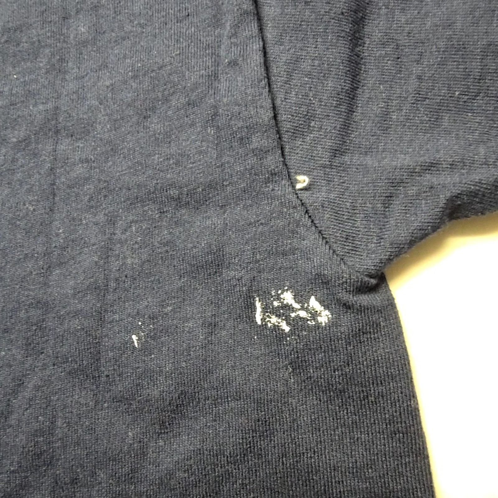 Jerzees Vintage Blank Misprint Shirt Blue Mens Medium Tee USA 90s Size US M / EU 48-50 / 2 - 5 Thumbnail