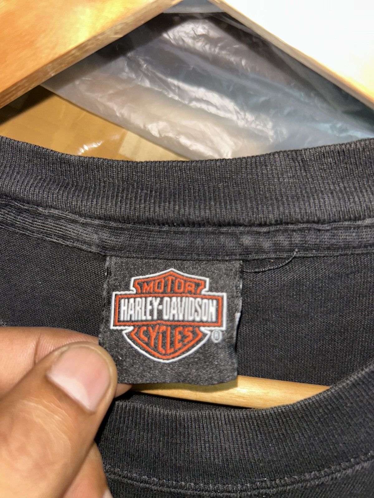 Harley Davidson RK Stratman Edmonton Canada Tee Size US XL / EU 56 / 4 - 8 Thumbnail