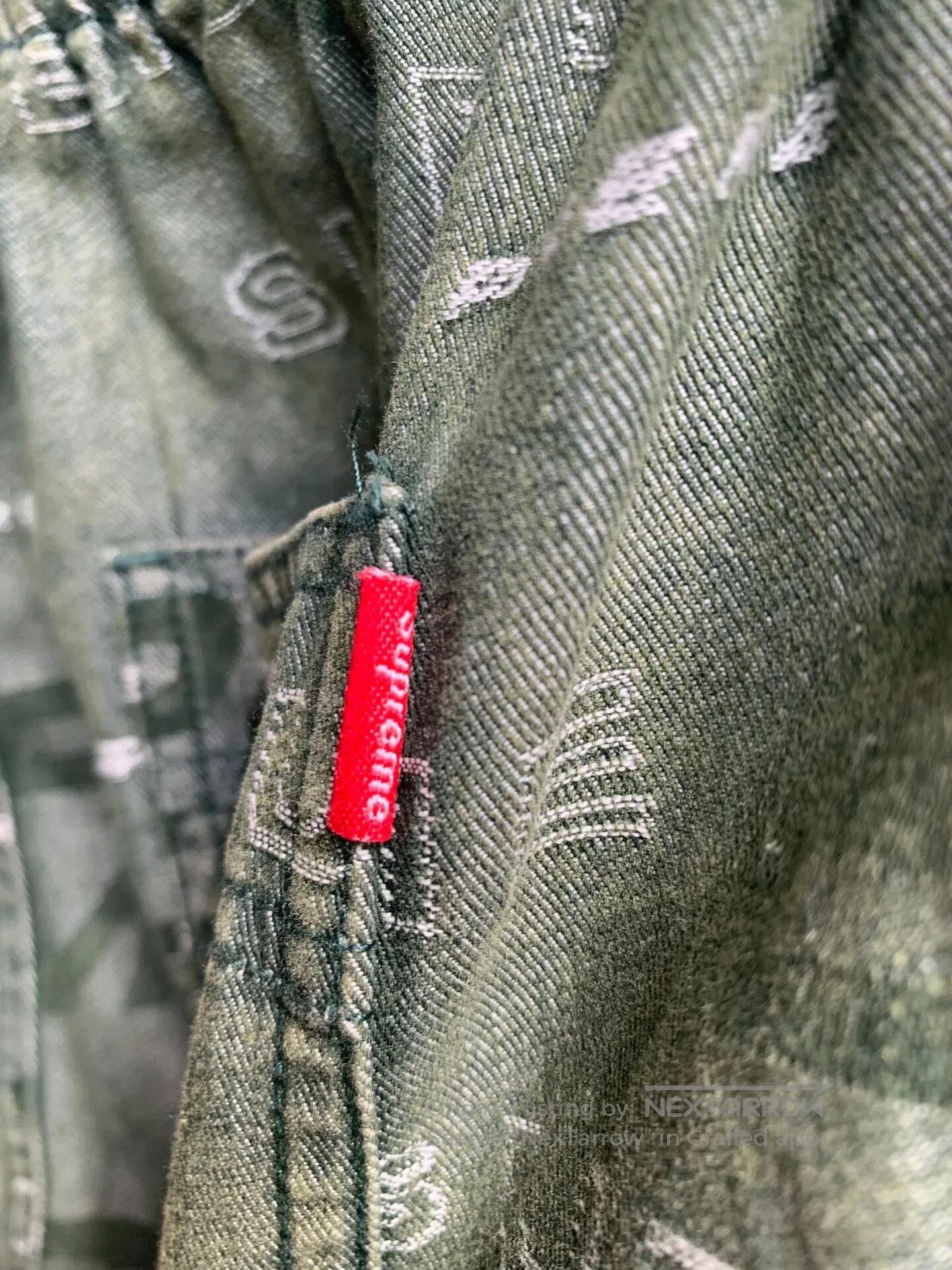 Supreme Supreme FW19 Dimensions Logo Denim Skate Pant. Size US 32 / EU 48 - 5 Thumbnail