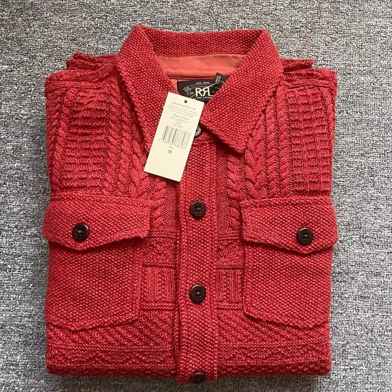 RRL Ralph Lauren RRL Ralph Lauren 2022 new cotton and linen thick shirt Size US L / EU 52-54 / 3 - 4 Thumbnail