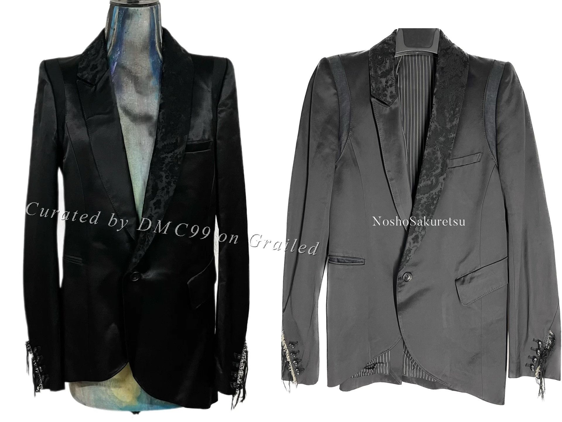 If Six Was Nine If Six Was Nine JK- Crow Asymmetric Blazer | Grailed
