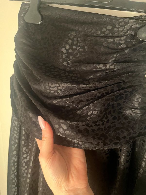 Dodo Bar Or Dodo Bar Or Asymetric Knee Length Skirt In Black Size 28" / US 6 / IT 42 - 7 Thumbnail