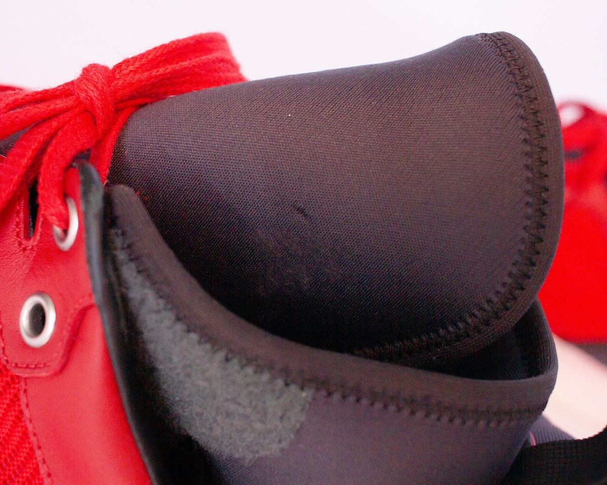 Balenciaga Balenciaga Mens Red Navy Blue Neoprene Strap High Top SZ:6US Size US 6 / EU 39 - 13 Thumbnail