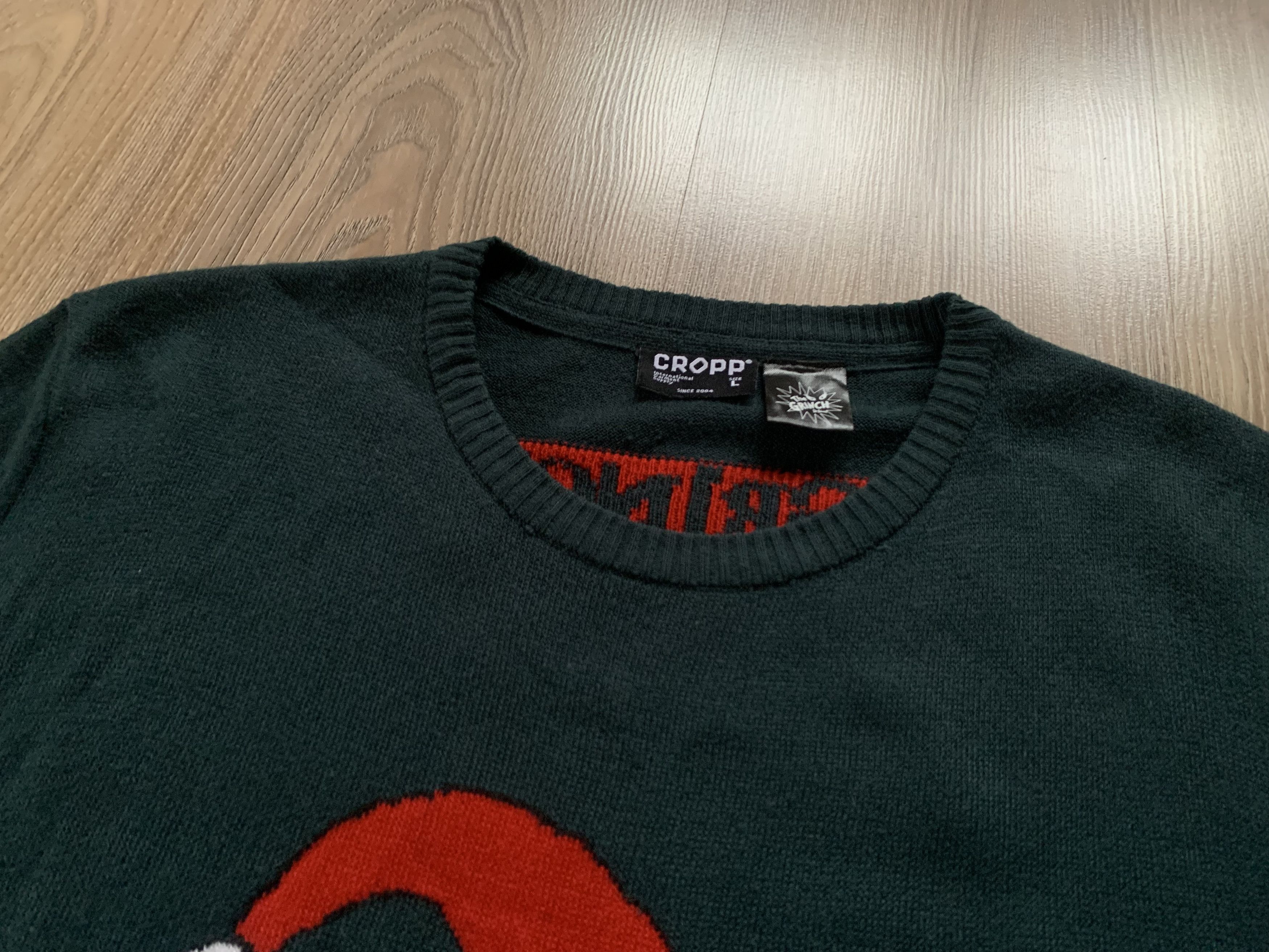 Other Mens Cropp The Grinch Printed Sweater Size US L / EU 52-54 / 3 - 4 Thumbnail