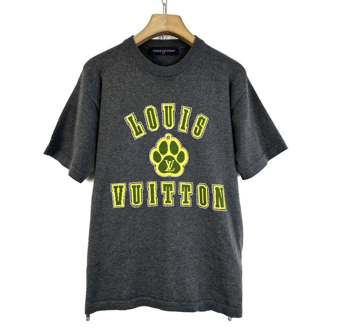 Louis Vuitton Gray Short Sleeve Graphic Tee Size S Size US S / EU 44-46 / 1 - 1 Thumbnail