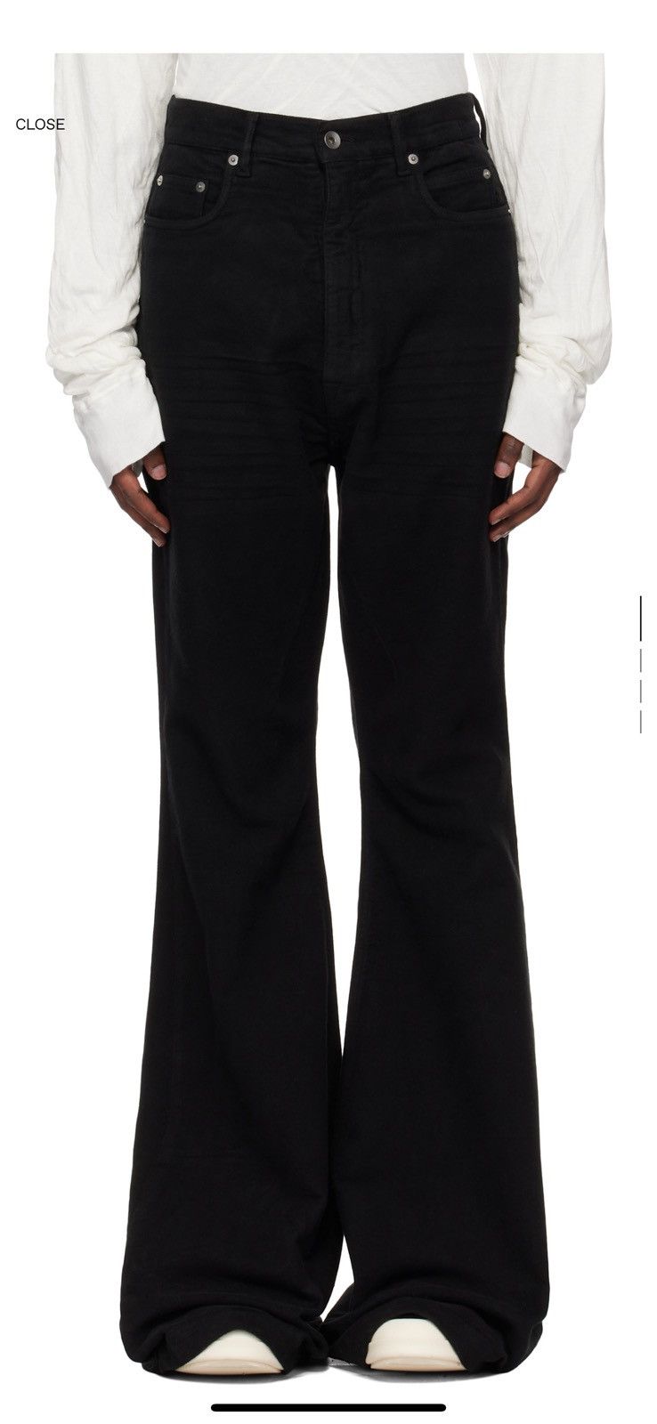 Rick Owens Porterville Bolan Bootcut Trousers Size US 32 / EU 48 - 1 Thumbnail