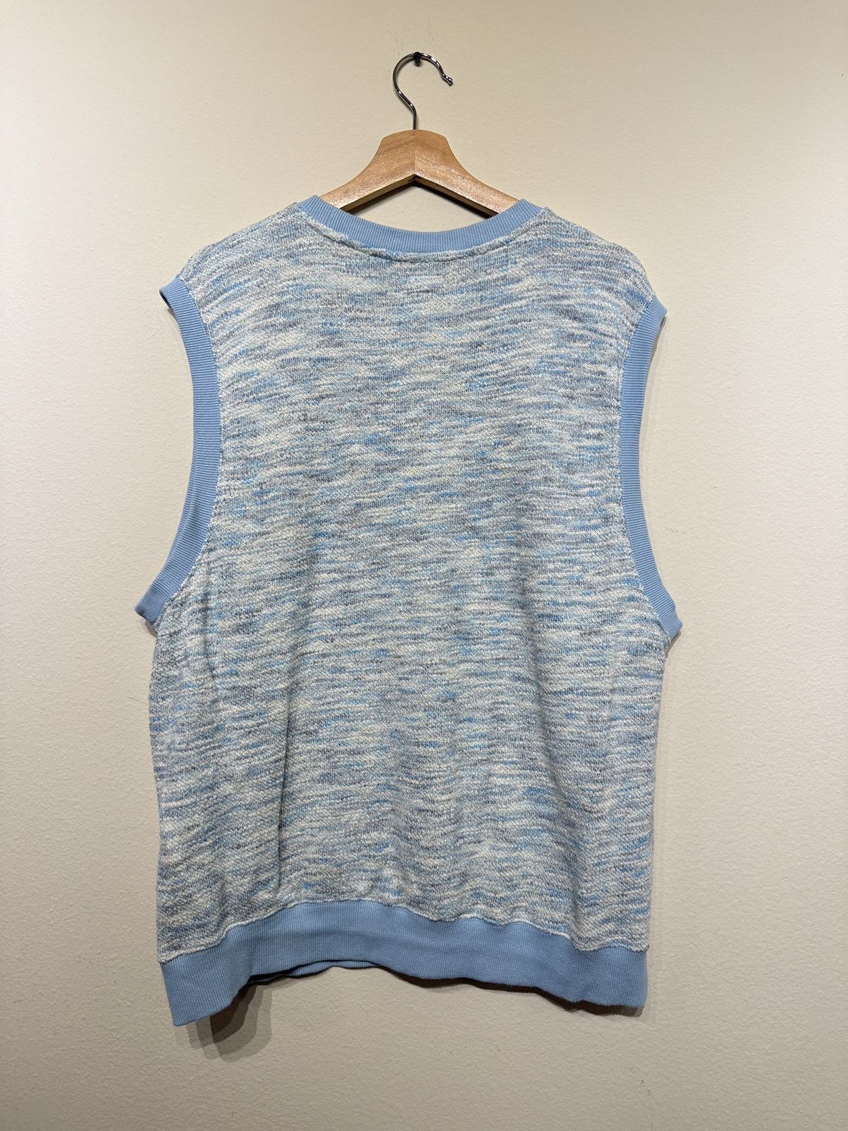 Stussy stussy marled knit sweater vest Size US L / EU 52-54 / 3 - 3 Thumbnail