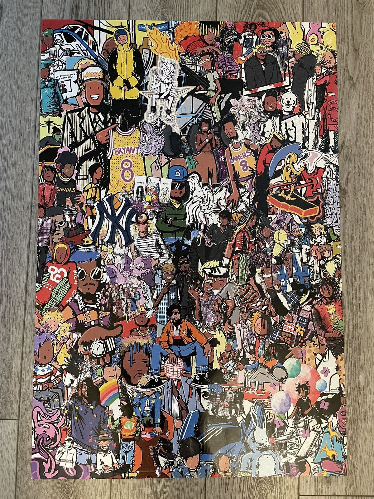 image of Kodone 100K Poster in Black, Men's