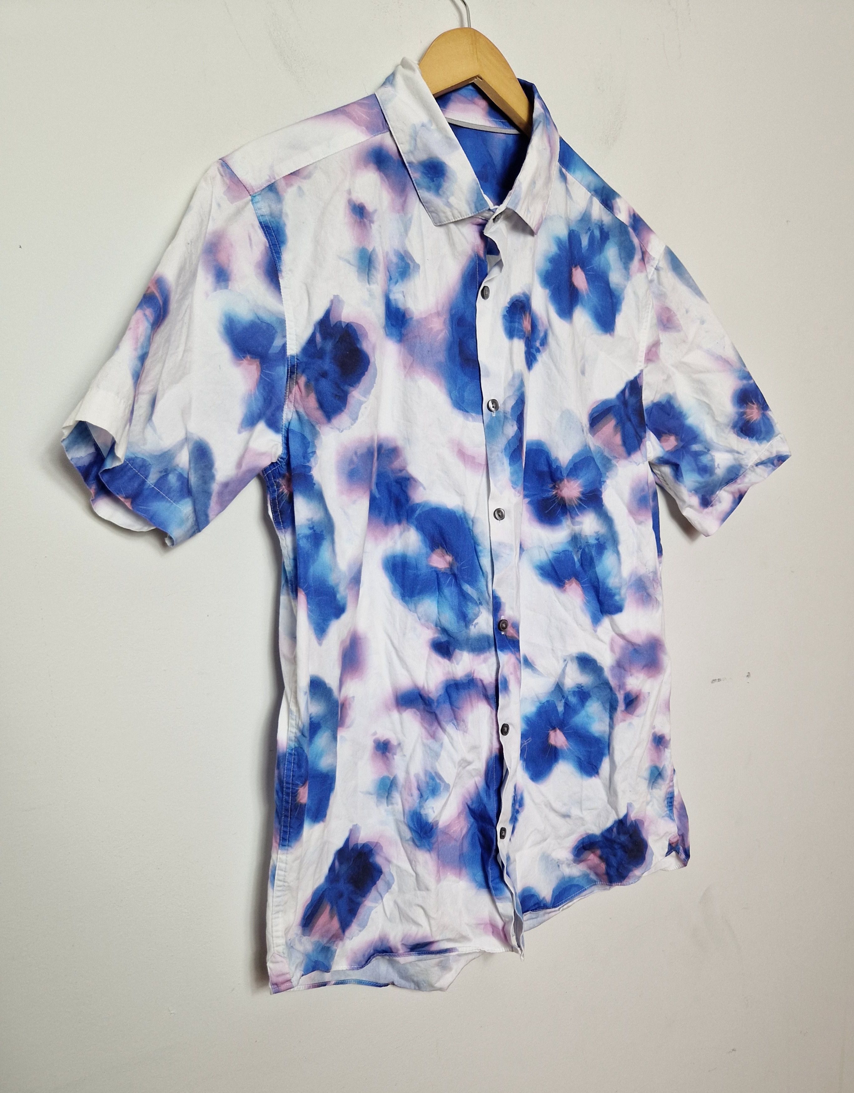 Vintage vintage crazy floral shirt hawaiian Size US L / EU 52-54 / 3 - 2 Thumbnail