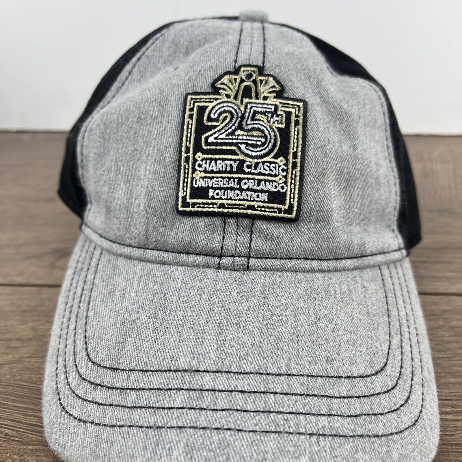 Other Universal Orlando Hat 25th Charity Classic Gray Hat Adjustab Size ONE SIZE - 6 Thumbnail