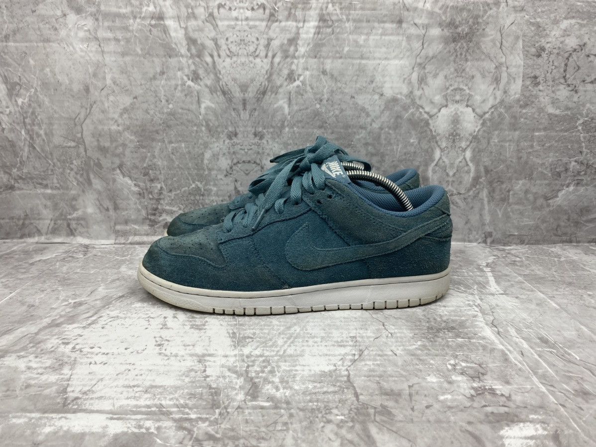 Nike Nike Dunk Retro Low Smokey Blue-White Sneakers Size US 9 / EU 42 - 4 Thumbnail