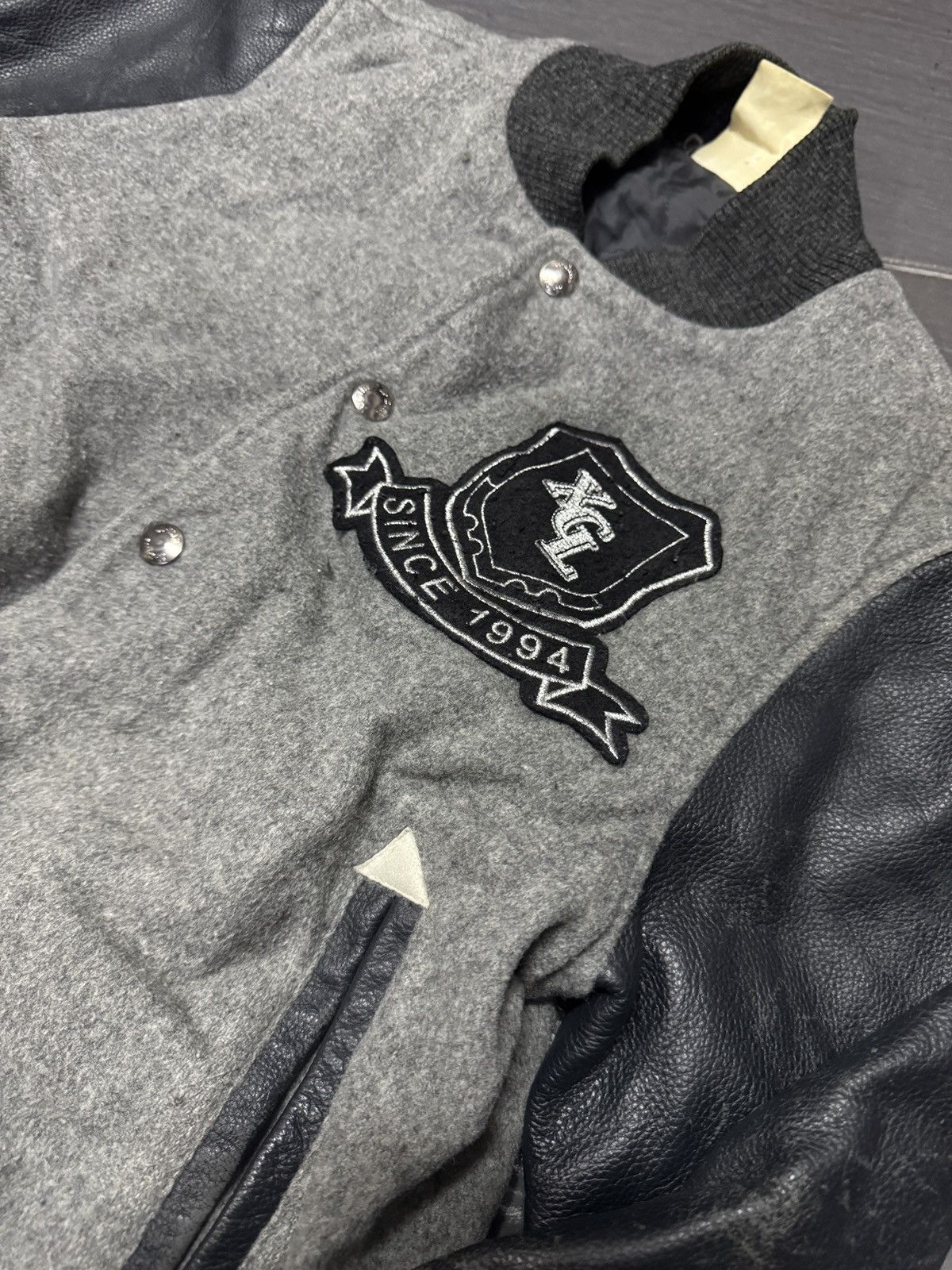 Hysteric Glamour × X-Girl X GIRL VARSITY JACKET Size M / US 6-8 / IT 42-44 - 2 Thumbnail