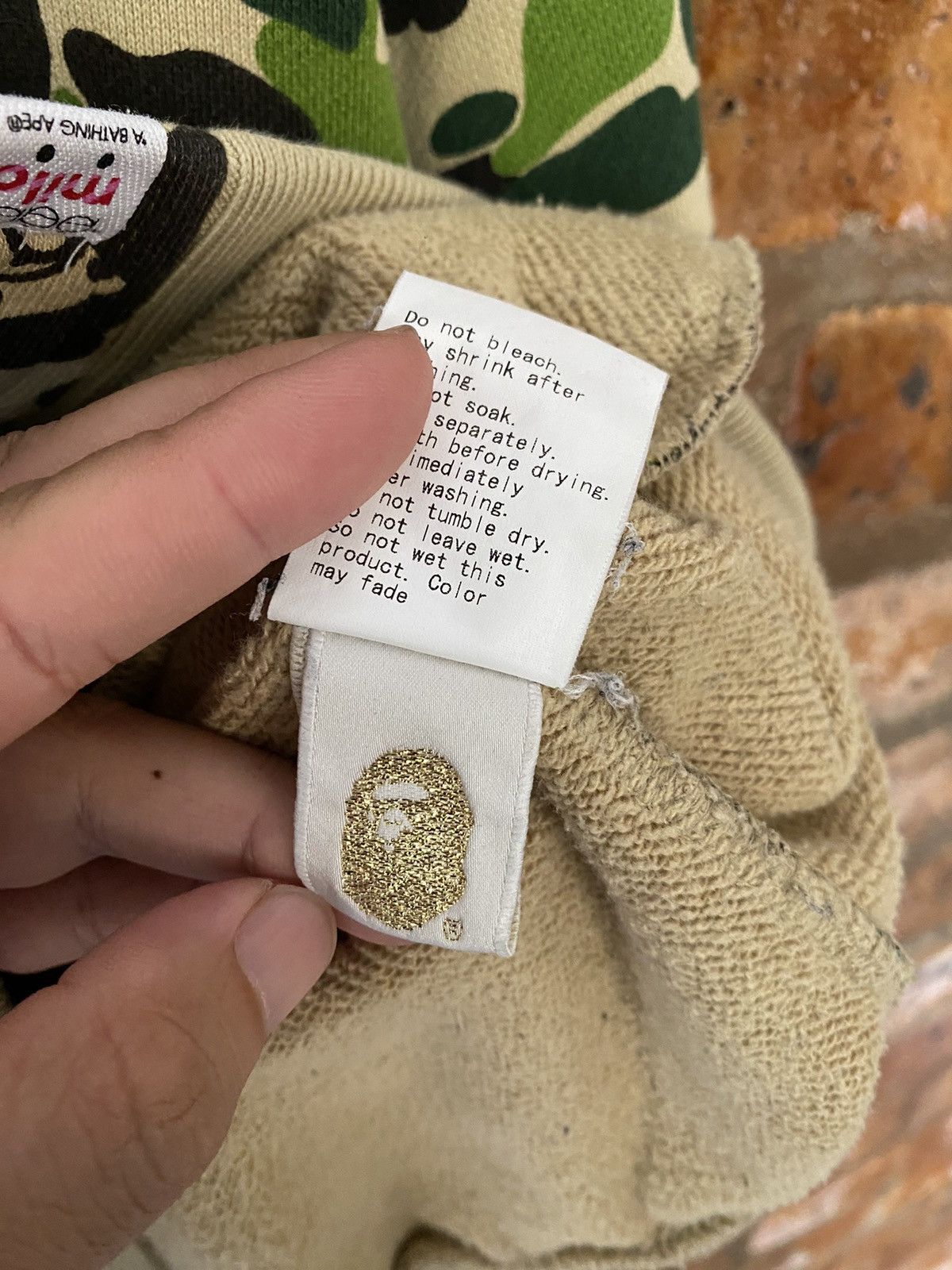 Bape × Nigo OG 2006 Bape Baby Milo ABC camo sweat varsity Size US L / EU 52-54 / 3 - 17 Thumbnail