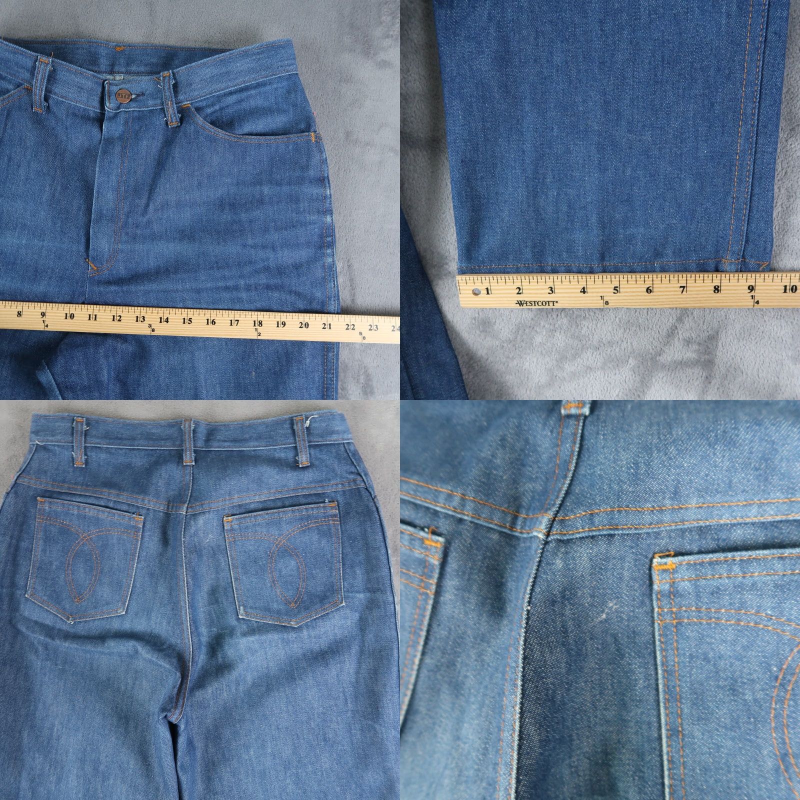 Sears VINTAGE Sears JTF Jeans That Fit High Rise Mom Wide Leg Women’s Size 16 Womens Size 38" / US 16 / IT 52 - 9 Thumbnail