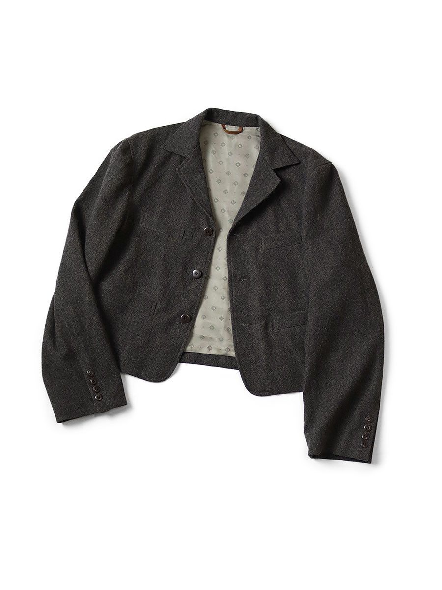 Kapital [3] Twill Aged Wool Baba Sawyer Jacket in Charcoal Size US L / EU 52-54 / 3 - 9 Thumbnail