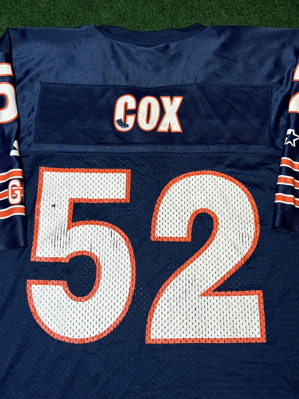 NFL × Starter × Vintage Vintage 90s Bryan Cox #52 Chicago Bears Starter Blue Jersey Size US M / EU 48-50 / 2 - 6 Thumbnail