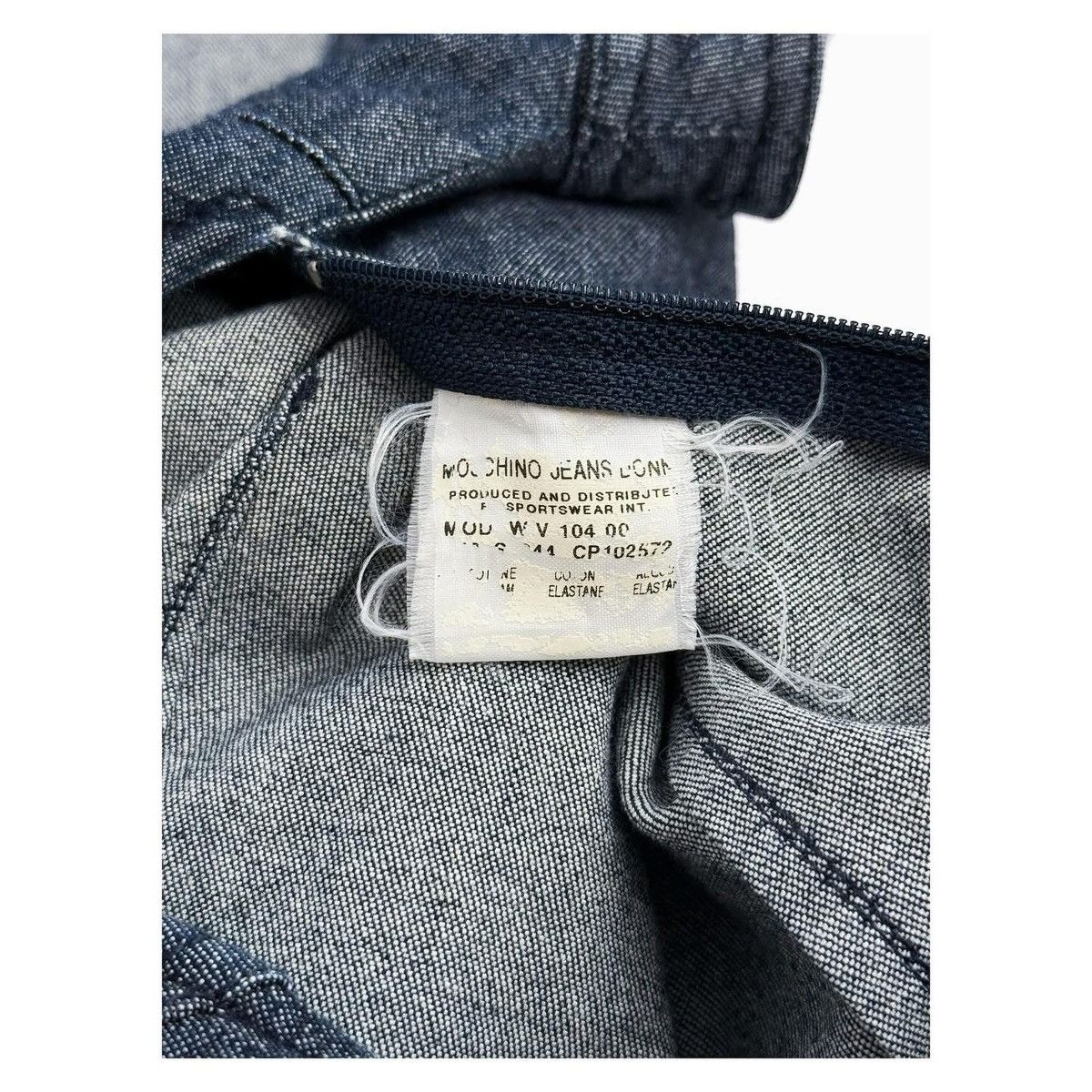 Moschino Moschino Denim Dress Size S / US 4 / IT 40 - 9 Thumbnail