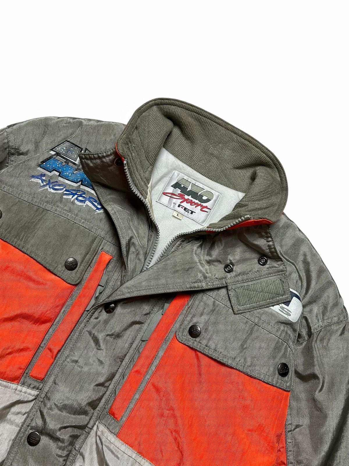 Gear for Sports × Vintage Vintage Motocross Enduro Jacket AXO Sport Racing Fet Sport Size US L / EU 52-54 / 3 - 7 Thumbnail