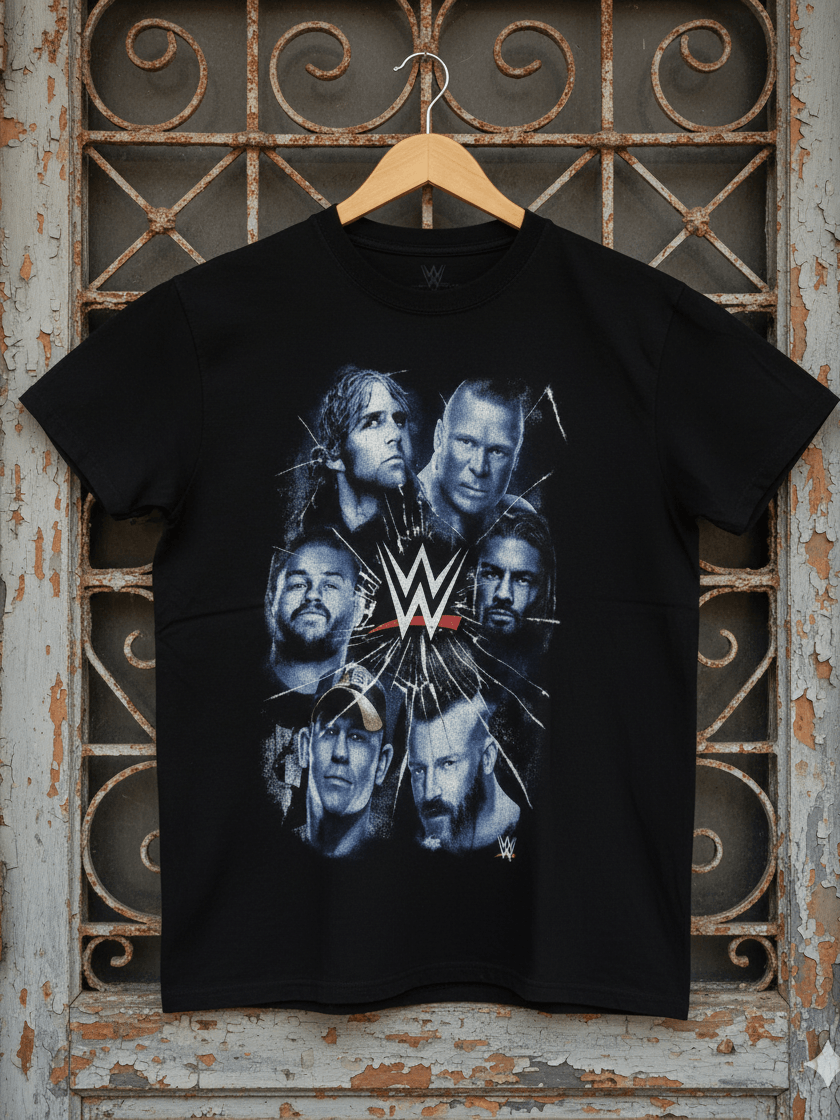 WWF WWE Brock Lesnar Dean Ambrose John Cena Roman Reigns Graphic Size US M / EU 48-50 / 2 - 1 Thumbnail