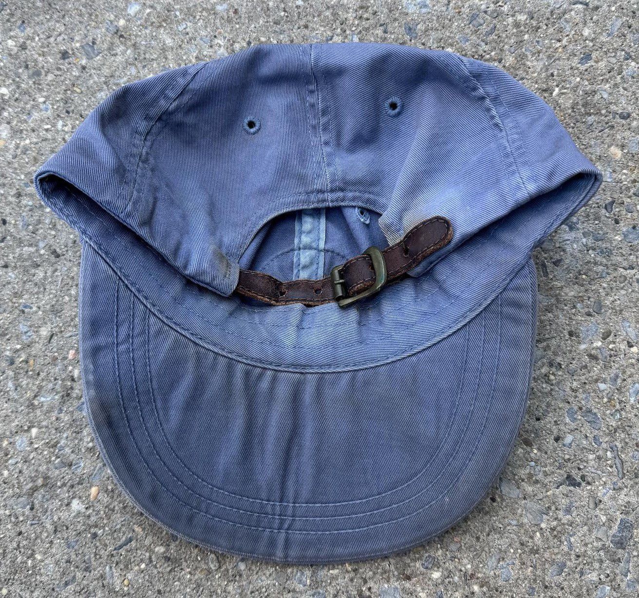 RRL Ralph Lauren Vintage Double RL Workwear Strapback Size ONE SIZE - 2 Thumbnail