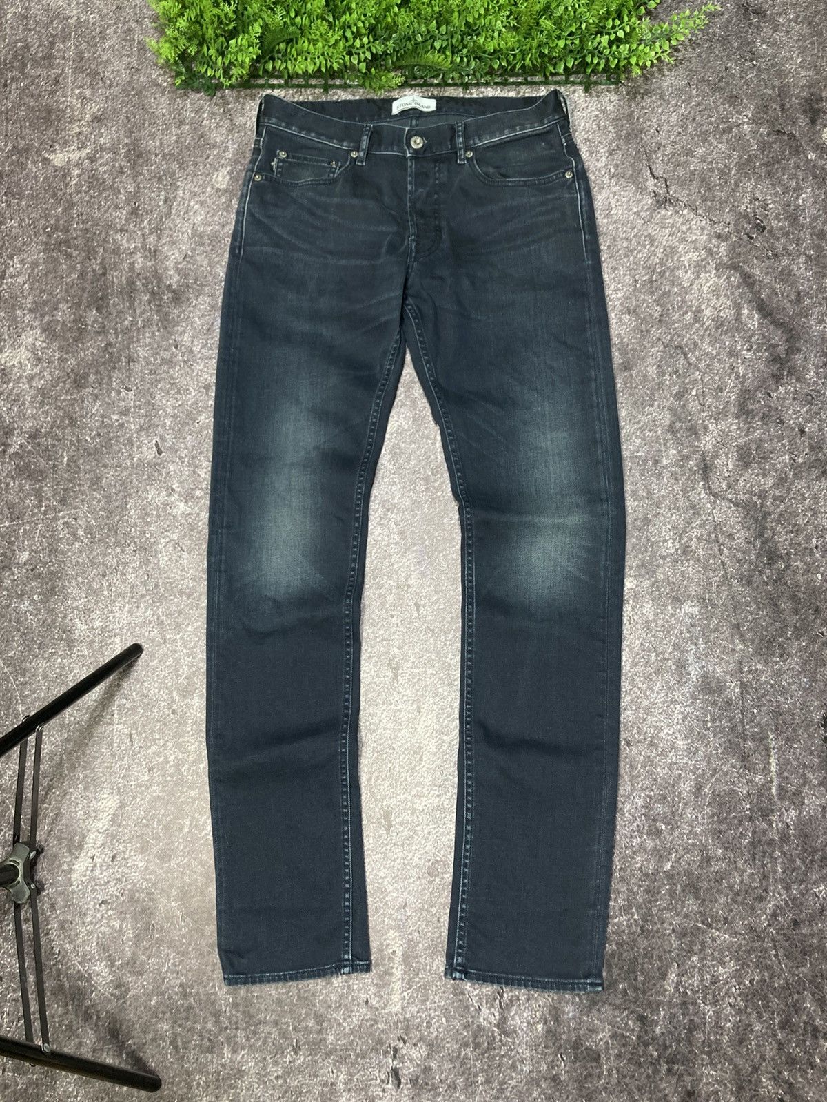 Stone Island Stone Island 2016 Dark Blue Chinos Jeans Pants Size US 31 - 2 Thumbnail