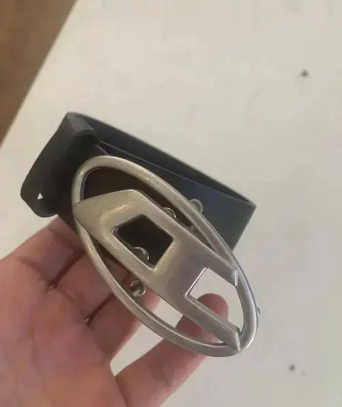 Leather × Vintage Vintage style Buckle belt Size ONE SIZE - 3 Thumbnail