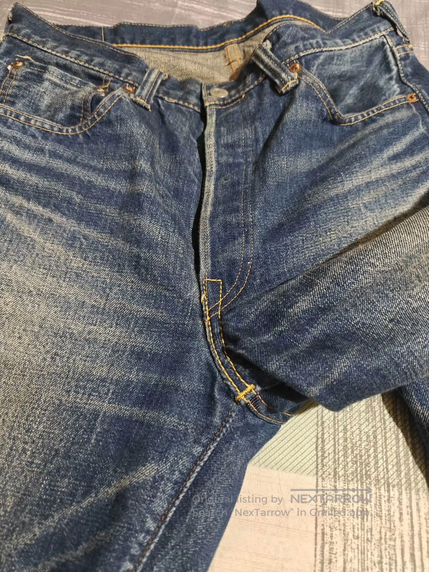 Full Count & Co. Full Count 1344 Denim Jeans. Size US 33 - 5 Thumbnail