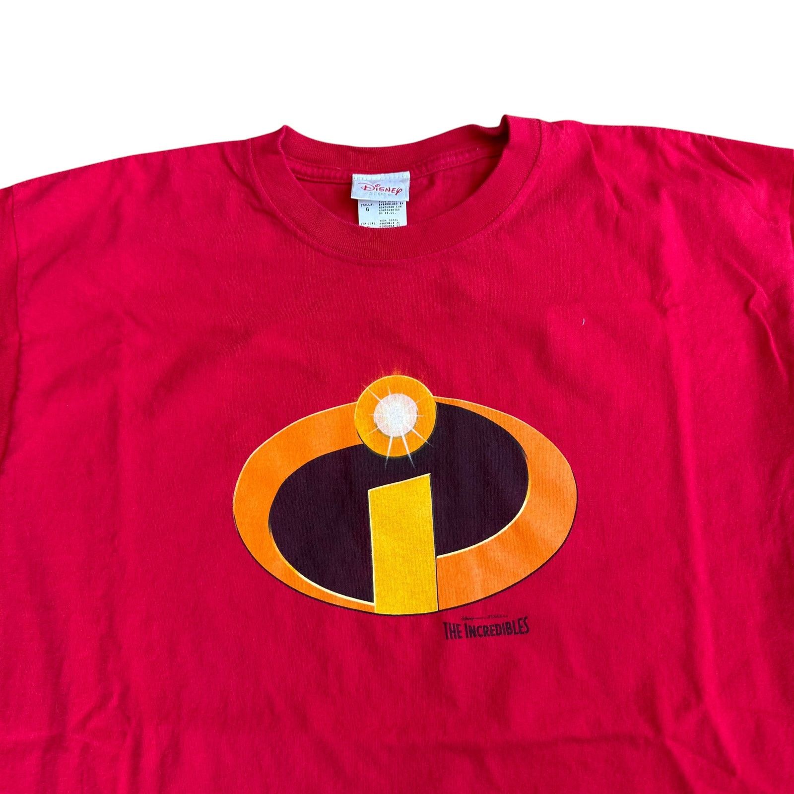 Disney Disney Store Incredilbes Red Tee Shirt Mens Large Size US L / EU 52-54 / 3 - 3 Thumbnail
