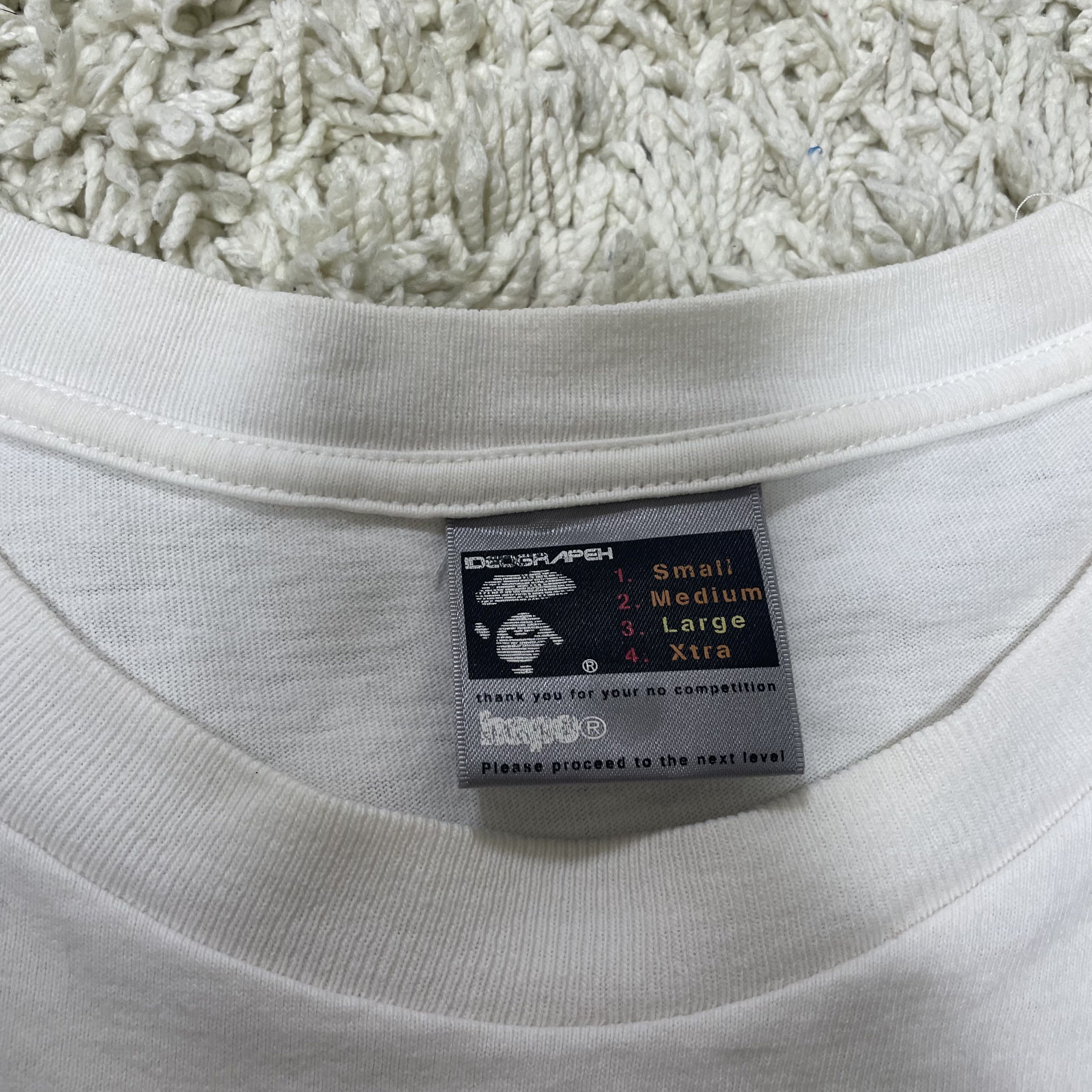 Vintage Baby Milo big face Tee S/S white size L Size US L / EU 52-54 / 3 - 3 Thumbnail