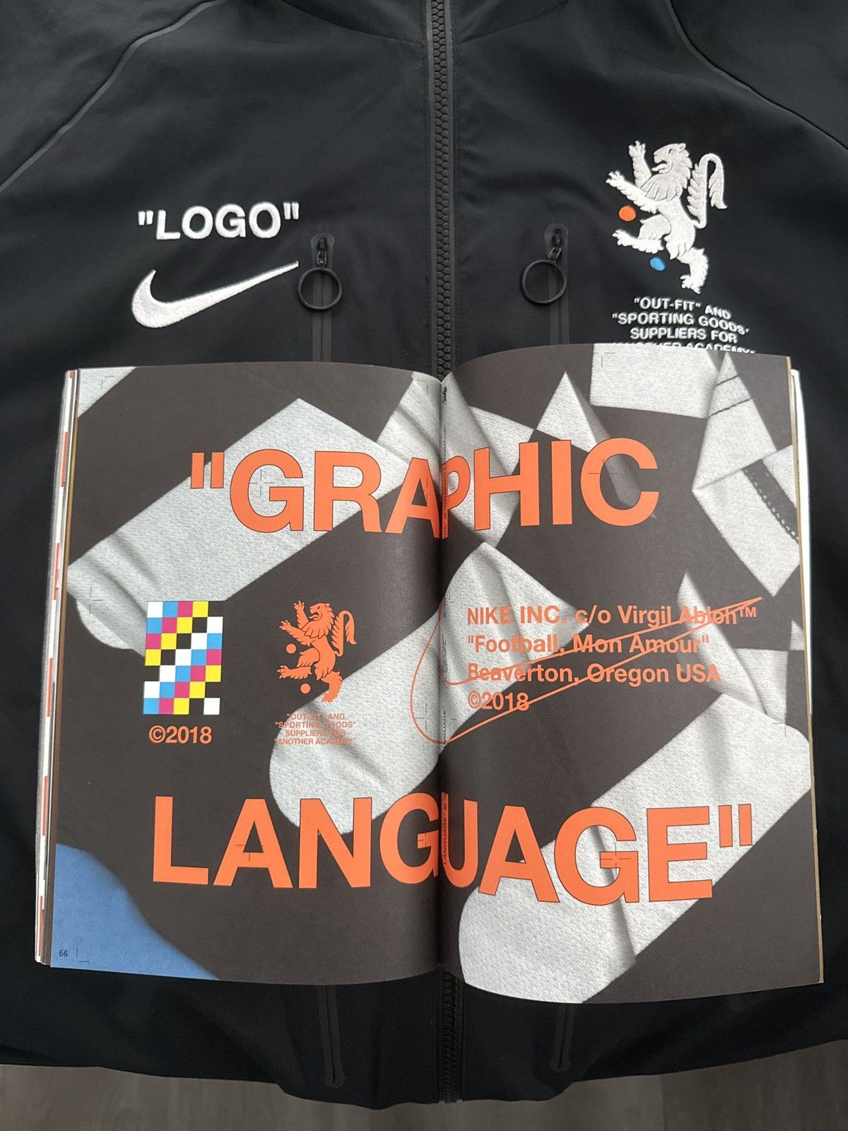 Nike × Off-White × Virgil Abloh Nike Lab Off White Mercurial NRG Track Jacket Size Medium Size US M / EU 48-50 / 2 - 16 Thumbnail