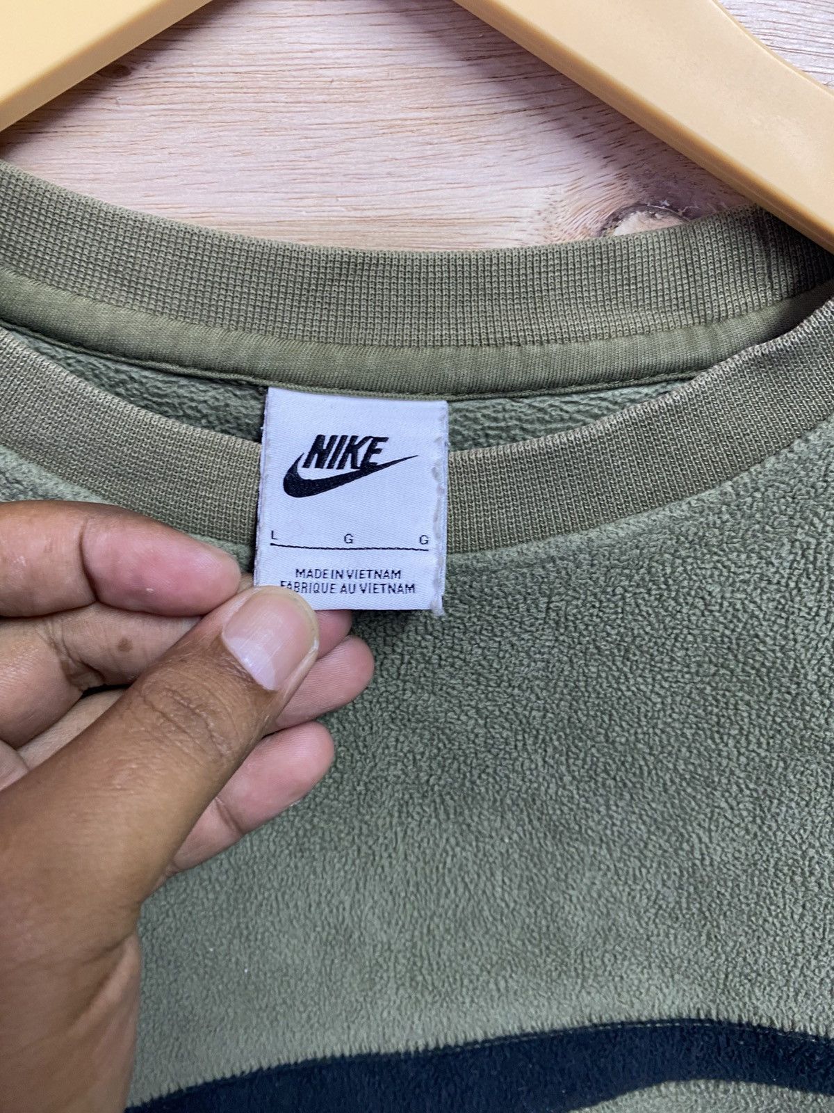 Nike nike big logo fleece sweatshirt Size US L / EU 52-54 / 3 - 3 Thumbnail