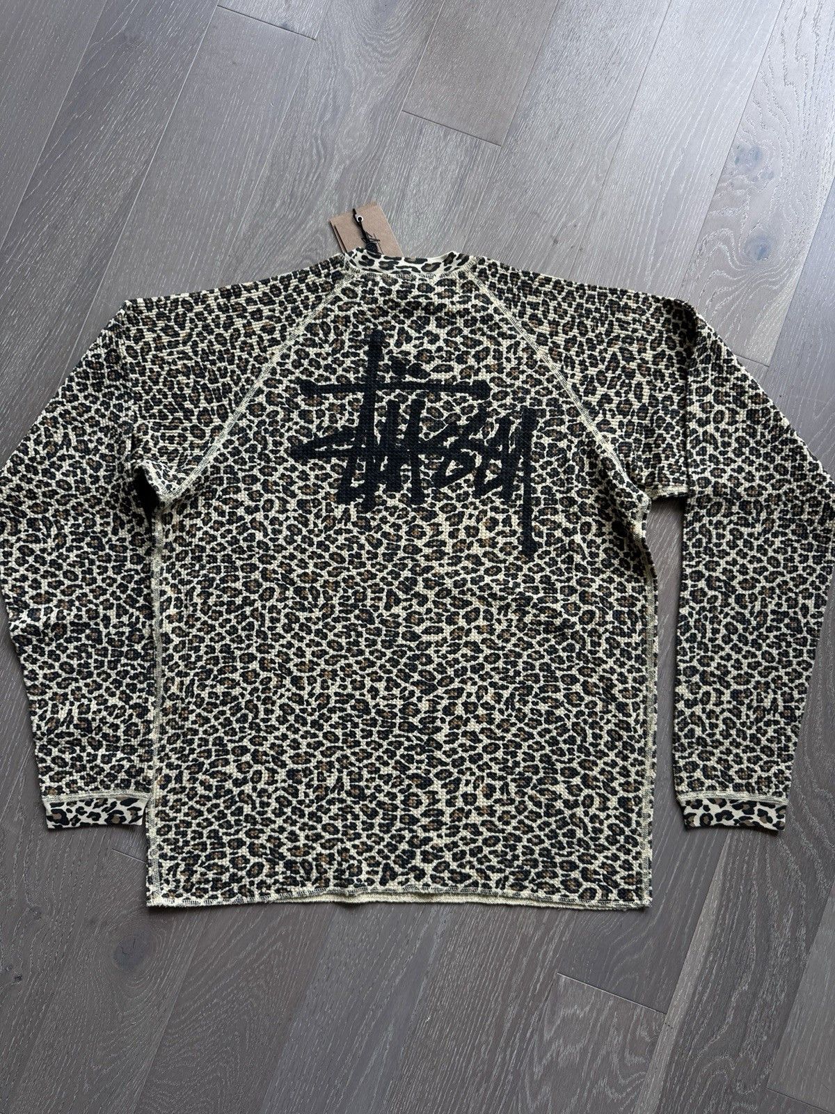 Stussy X-Large Stussy Thermal Basic Leopard Print New ✅❤️ SHIP NOW Size US XL / EU 56 / 4 - 1 Thumbnail