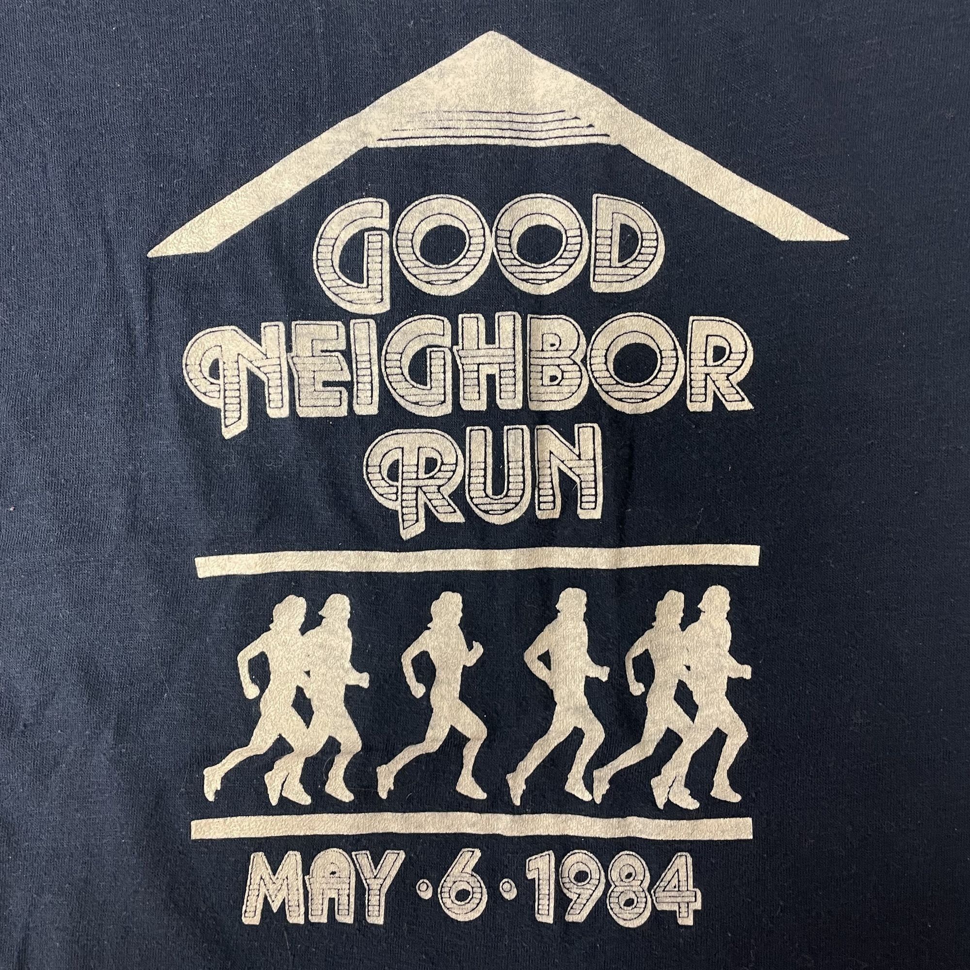 Other Vtg Screen Stars 1984 GOOD NEIGHBOR RUN 50/50 T Shirt Size US M / EU 48-50 / 2 - 3 Thumbnail