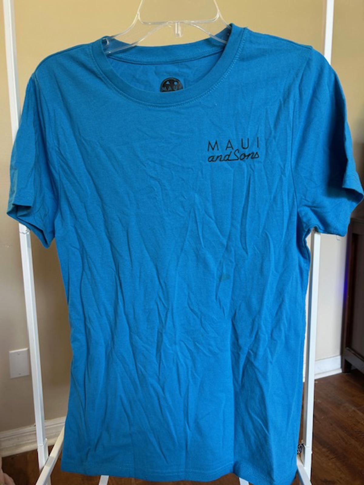 Maui and Sons Maui and Sons Blue Graphic T-Shirt Small Size US S / EU 44-46 / 1 - 1 Thumbnail