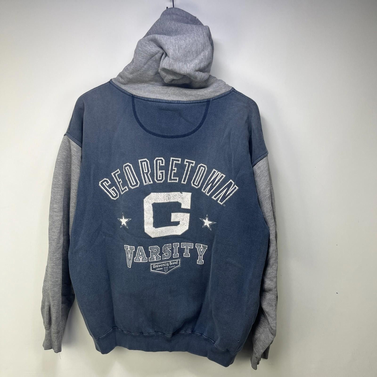 Other Vintage 90s Georgetown Hoyas University Hoodie Large Size ONE SIZE - 1 Thumbnail