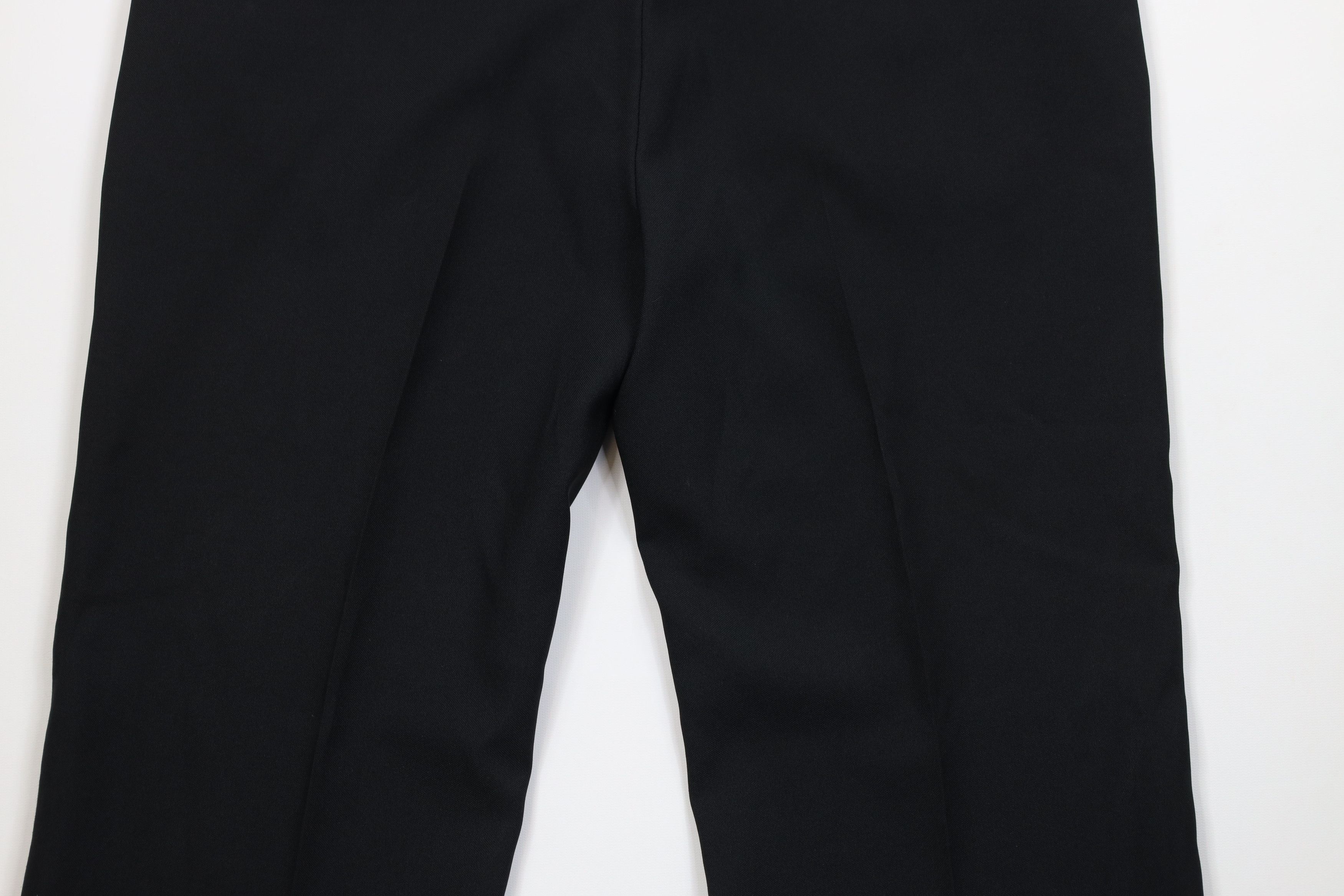Vintage Vintage 70s Streetwear Flared Wide Leg Chino Pants Black USA Size US 38 / EU 54 - 11 Thumbnail