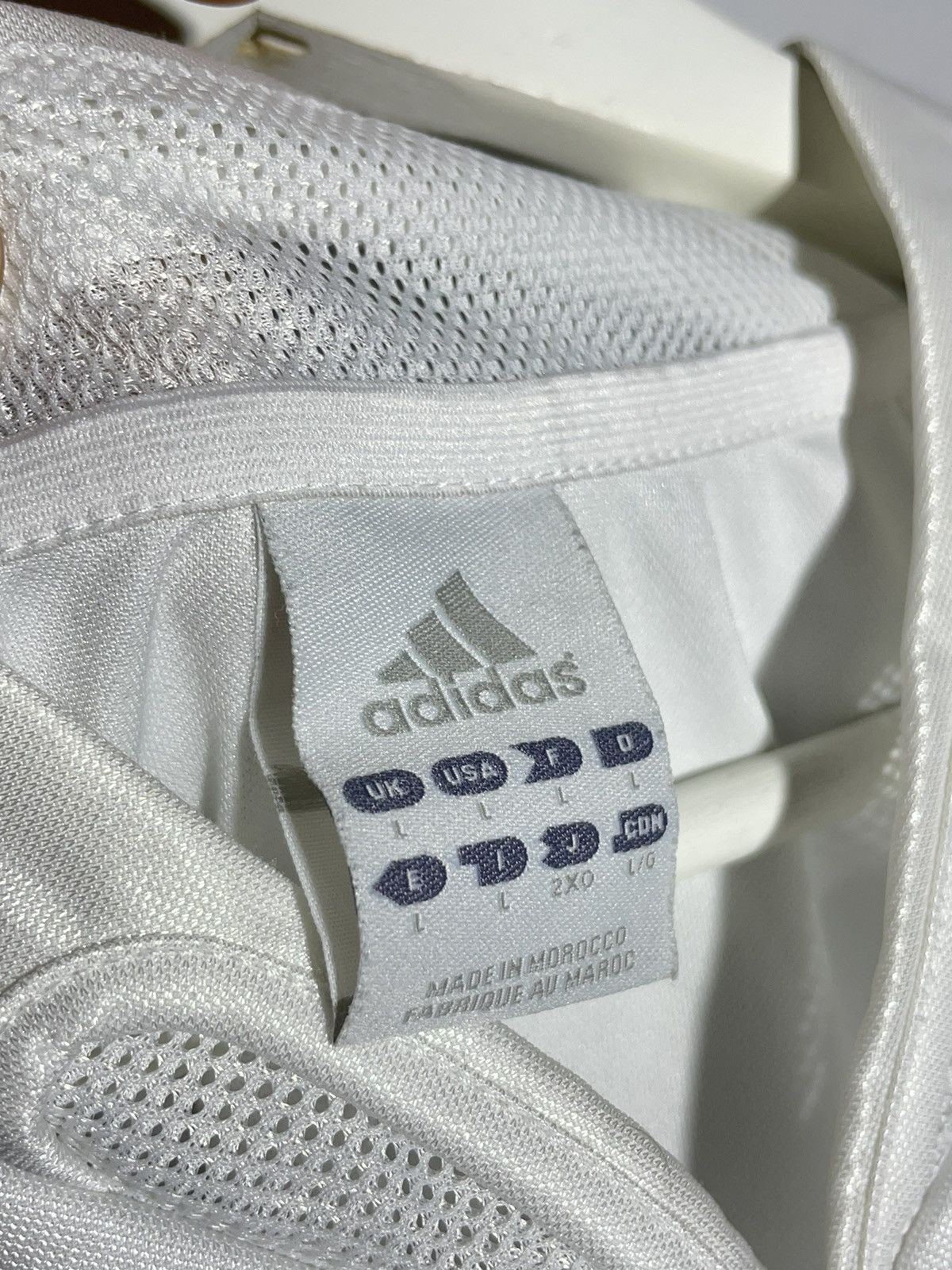 Adidas × Vintage Real Madrid Adidas Vintage 2004/05 Home Y2k Football Shirt Size US L / EU 52-54 / 3 - 11 Thumbnail