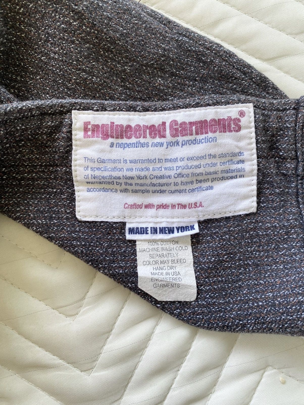 Engineered Garments Engineering Garment Workers Chains Strap Saltpapper Shirt Size US S / EU 44-46 / 1 - 10 Thumbnail