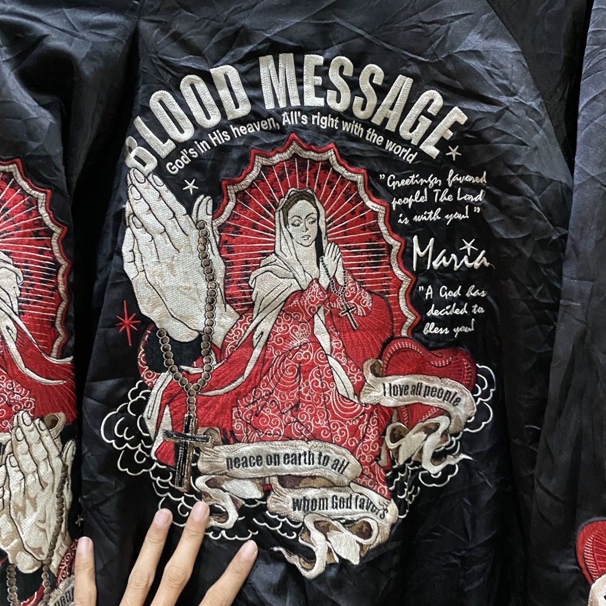 Tedman ARCHIVE Vintage Y2K Tedman Blood Message Reversible Jackets Size US L / EU 52-54 / 3 - 7 Thumbnail