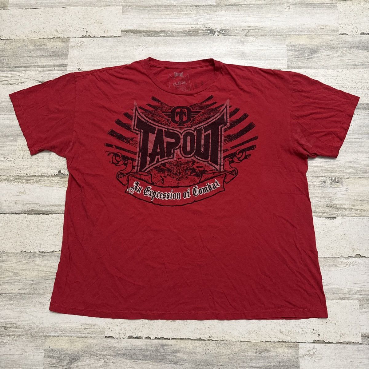 Tapout Y2K Tapout Graphic T-Shirt Oversized Harajuku Streetwear XXL Size US XXL / EU 58 / 5 - 1 Thumbnail