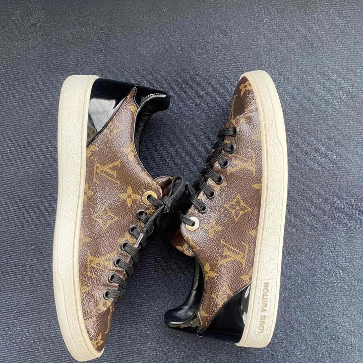 Louis Vuitton Louis Vuitton Frontrow Monogram Low-Top Sneakers -2508 Size US 6 / IT 36 - 6 Thumbnail