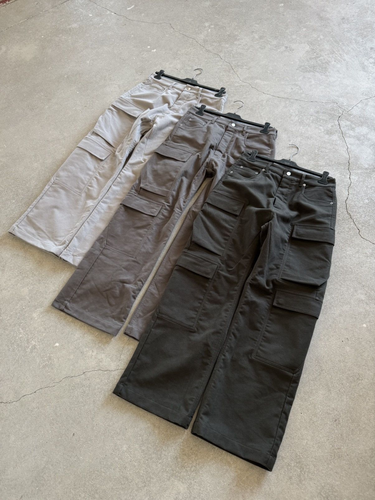 Rick Owens Rick Owens FW25 Double Cargo Pants Size US 30 / EU 46 - 11 Thumbnail