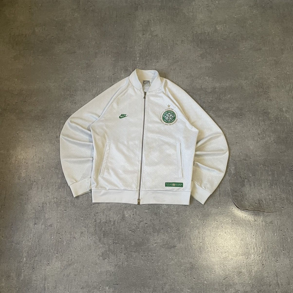 Vintage Nike Celtic 90s Double Sided Zip-hoodie