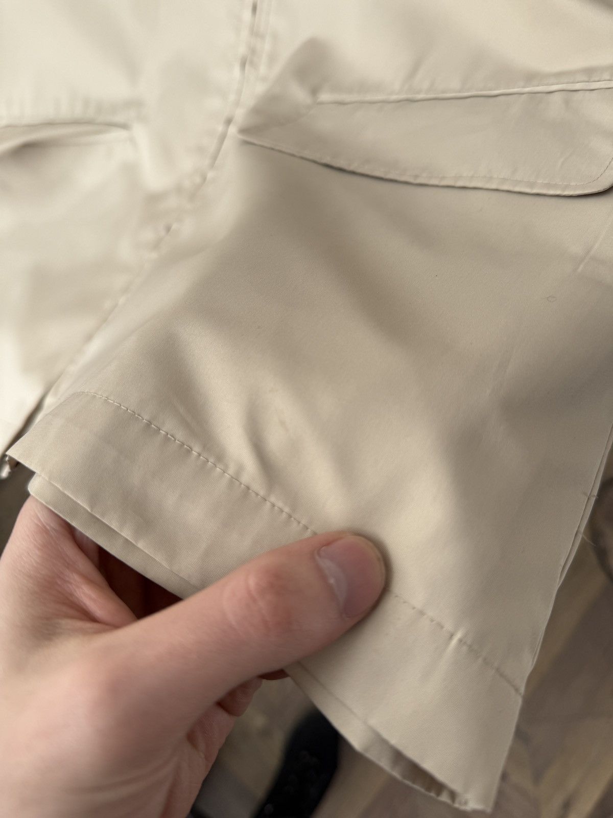 Burberry Vintage Burberry London Beige Zip Up Jacket Lightweight Size US S / EU 44-46 / 1 - 9 Thumbnail