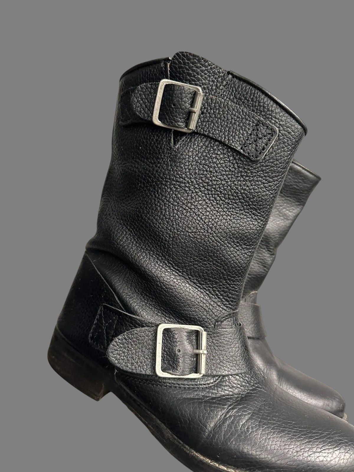 If Six Was Nine Rare Last Drop Hand Made Leather Boots Guidi Rick Owens GOA Size US 7 / EU 40 - 4 Thumbnail