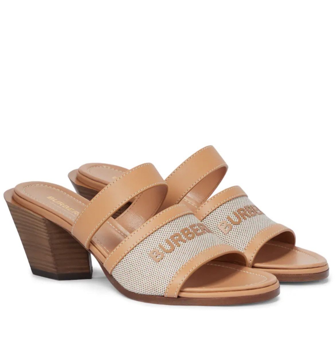 Burberry Burberry logo sandals | brand new never worn | box not inc Size US 8 / IT 38 - 1 Thumbnail